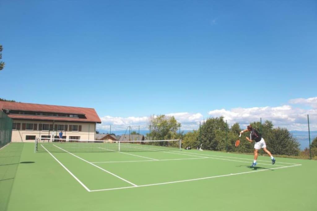 Le Garden - Ski - Vue Lac - Piscine - Parking - Evian - Thonon - Lugrin Buitenkant foto