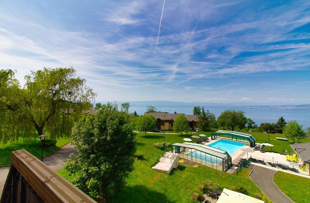 Le Garden - Ski - Vue Lac - Piscine - Parking - Evian - Thonon - Lugrin Buitenkant foto
